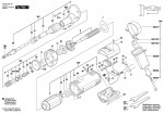 Bosch 0 602 225 101 --- Straight Grinders Spare Parts